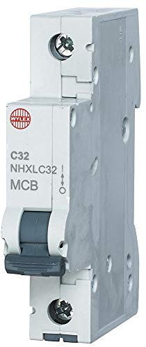 MCB 32A unipolaire courbe C | Disjoncteurs magnétiques thermiques, 1 x Qté - NHXLC32