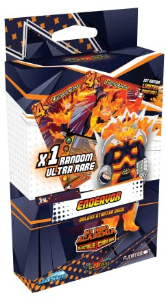 Jasco Games My Hero Academia Collectible Card Game - Series 3: Endeavor Deluxe Starter Pack - EN