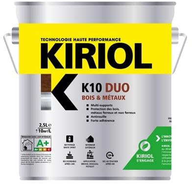 COMUS Anti -Rust Paint K10 Duo Satin Hellgrau 2,5 l - A013223