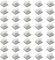 ALLY-MAGIC Cable Clips Self Adhesive Cable Clips Organizer Cable Wire Management for Desk Wall Workshop Home Office Outdoors Christmas Decorations Y6-DLJ (White)