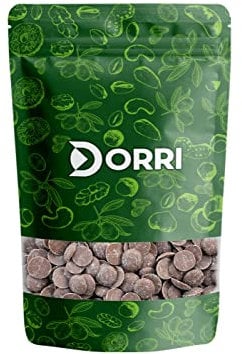Dorri - Belgian Milk Chocolate Buttons 350g | Premium Quality, Party Snack, Suitable for Chocolate Fountain, Moulding, Baking & Cooking (Available from 100g to 3kg)