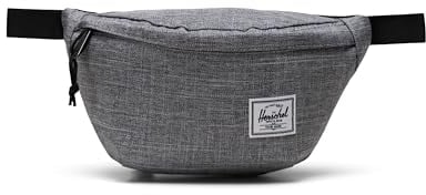 Herschel Unisex Fanny Pack, Raven Crosshatch
