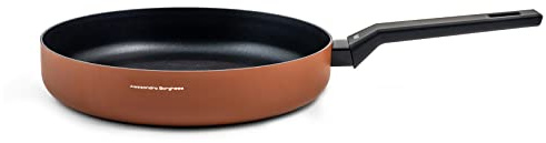H&H Alessandro Borghese Paprika Padella in Alluminio Antiaderente, 28cm