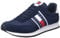 Tommy Jeans Zapatillas para Hombre Runner Sneaker Zapatillas de Deporte, Azul (Dark Night Navy), 44