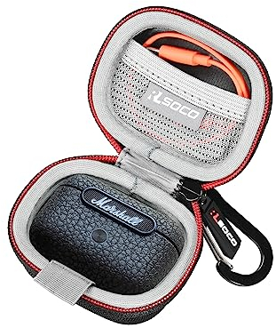 RLSOCO Funda para Marshall Motif II ANC/Motif ANC/Minor III True Wireless Bluetooth Auriculares(Sólo Funda)