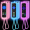 Schutzhülle für Roku-Fernbedienung, Abdeckung für Hisense/TCL Roku TV Steaming Stick/Express, Silikon-Schutzhülle, Universal-Ersatzhülle, leuchtet im Dunkeln, Lila, Blau, Rosa, 3 Stück