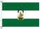 Stormflag Bandera de Andalucía 140x210cm Bandera grande Andaluza, Región de España Poliéster 110g/m2 Máxima calidad