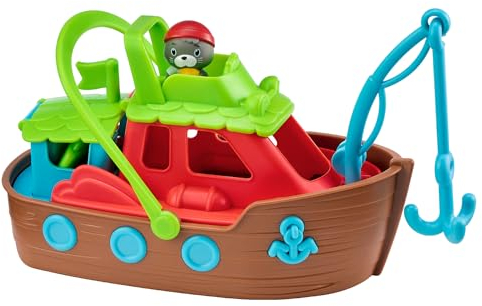 Klorofil - Les Bateaux gigognes - Jouet Enfant - Développe Ton Imagination - Curiosité - Motricité - Dès 18 Mois et +, Noir