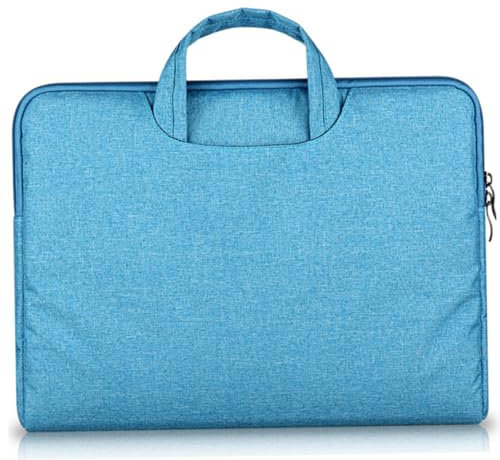 PartyKindom Tragetasche Für Laptops Stilvolle Laptop-handtasche Aus Strapazierfähigem Für Air Pro Schützende Laptoptasche Für Damen Und Herren Blau