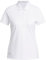 adidas Damen Women's Solid Performance Short Sleeve Polo Shirt, White, L