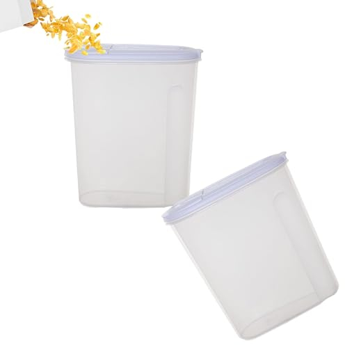 STAR SUPPLIES 1 x 5 Litre Airtight Food Cereal Dispensers Dry Foods Pantry Hardwearing Storage Containers