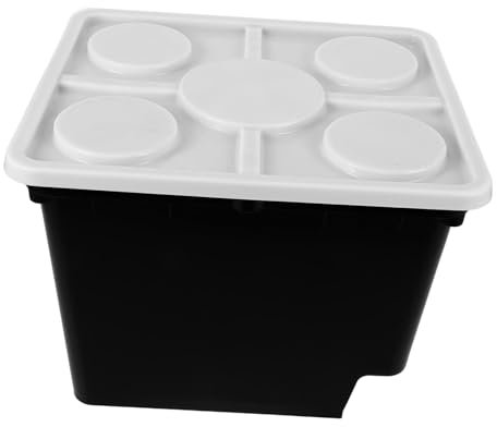 MERRYHAPY Gewächshaus-erdfass Aus Kunststoff Erdloser Anbaueimer Für Hydrokultur Pflanzenwachstumskorb Zum Anbau Von Gemüse Und Obst Praktisch Und Langlebig Für Gartenbedarf