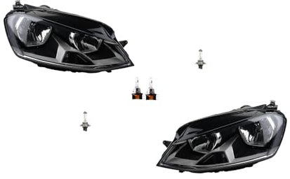 Johns, Scheinwerfer Halogen passend für VW Golf VII 5G1 BA5 ab 2012- Set H15 mit H7 L R