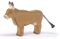 Generisch Ostheimer - 11051 - Almkuh, stehend, Holz, 14cm x 3cm x 11,5cm