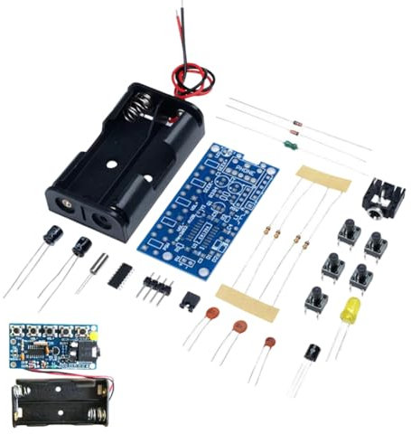 Fiorky DIY Electronic Kits 76MHz-108MHz Wireless Stereo FM Radio Receiver Modul DIY Radio Receiver Kit Kit