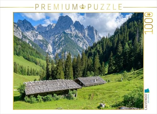 Puzzle · Bindalm mit den Mühlsturzhörnern | 1000 Teile · Lege-Größe 64 × 48 cm · CALVENDO Puzzle