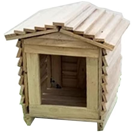 Pollaio in Legno Da Esterno Gabbia for Anatre Con Tetto Casetta Galline Porta Apribile Utilizzabile Sia All'interno Che All'esterno for Piccoli Animali, Conigli(30 * 30 * 43cm)