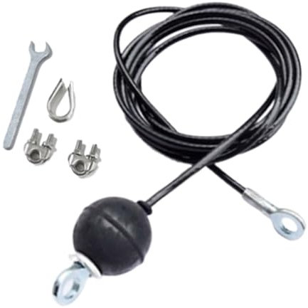 WWHJR Cavo per palestra, puleggia in acciaio per palestra, casa, fitness, puleggia di ricambio per palestra