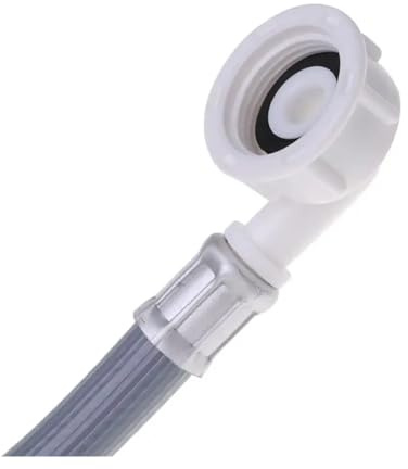 CYBSFKJ Washing Machine Dishwasher Inlet Pipe Water Feed Fill Hose With 90 Degree Bend(150cm)