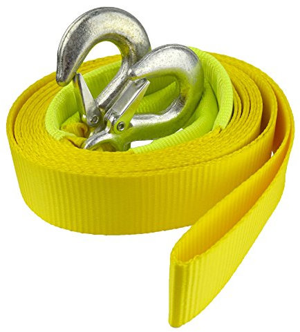 6M 3 Ton Heavy Duty Tow Towing Strap Road Recovery Offroad Car 4x4 TE672