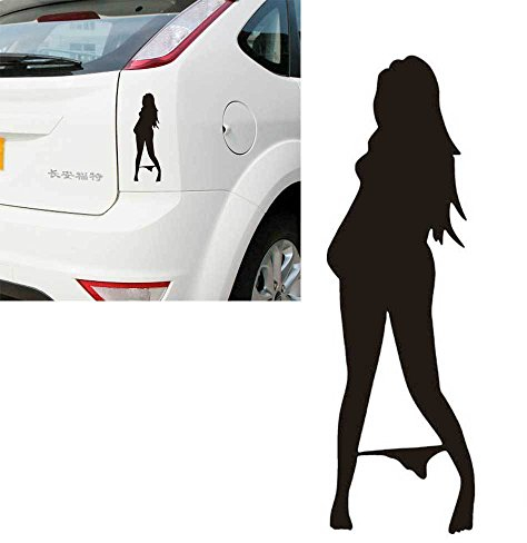 Sticker Aufkleber Sex Bomb Auto Motorrad Scooter SCHWARZ sexy Frau
