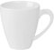 AMBITION Tasse 190 ml Porto Kaffeetasse Teetasse Porzellanbecher Becher Tasse mit Henkel Spülmaschine weiß modern