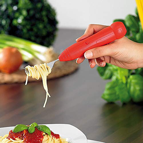 Monsterzeug Tenedor automático de espaguetis para niños, Cubertería Eléctrica, Tenedor Autogiratorio - Eléctrico