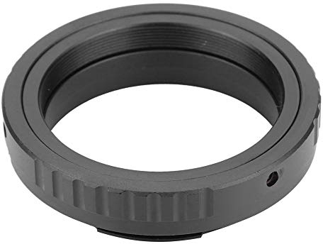 Topiky Astronomy Telescope T M48 * 0.75 Eyepiece Adapter Ring,Universal Aluminum Alloy Manual Aperture Focusing Control Adapter Ring for F for DSLR Camera(for EOS)