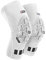 G-Form Pro Padded Compression Knee Sleeve - Kniestütze für Männer und Frauen - Weiß, Erwachsene Medium
