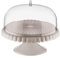 Guzzini - Tiffany, Soporte para Tartas con Campana Pequeña, Molde para Tartas con Tapa - Gris Paloma, Ø 30 x h27 cm - 199401158