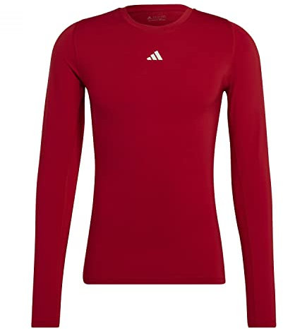 adidas Men's Techfit Aeroready Long-Sleeved Top T-Shirt (Long Sleeve)