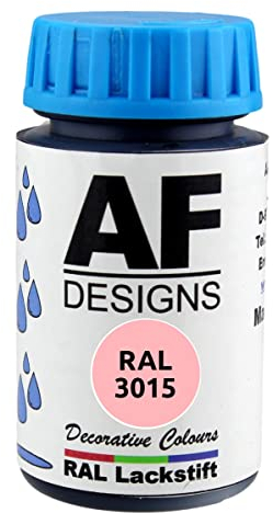 Alex Flittner Designs Lackstift RAL 3015 Hellrosa glänzend 50ml Holz Metall Möbel Bad Retuschierlack Reparaturlack
