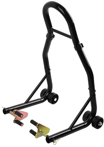 Motorcycle Stand Front Wheel Lift Fork Swingarm Stands Forklift Black