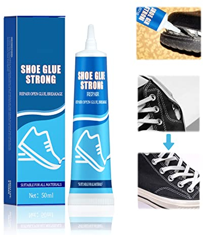 Colle Solide pour Chaussures, Colle de Réparation de Chaussures, Colle pour Semelles de Chaussures, Colle à Chaussures Puissante, pour Chaussures de Sport, Chaussures en Cuir, Talons Hauts, Pantoufles