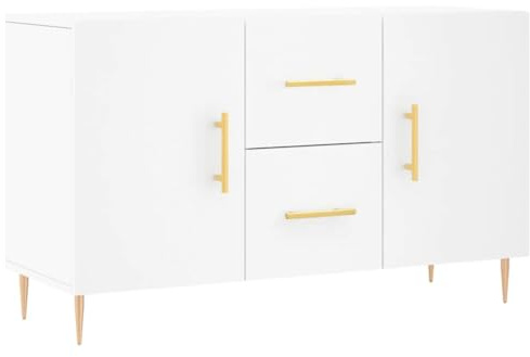 vidaXL Sideboard Weiß 100x36x60 cm Holzwerkstoff
