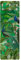 Bilderwelten Garderobe Botanik 105cm x 34cm Pfau Dschungel Modern Garderobenhaken Garderobenpaneel Flurgarderobe Flur-Möbel Wandgarderobe Holz