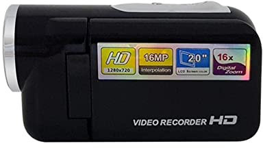 QILTON 4K Camcorder Video Camera, Video Camera 1600P Camcorder Vlogging Camera For YouTube, Recorder, Portable Video LCD 2'' Sc TFT