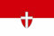 Aufkleber Flagge Wien mit Wappen 8 x 5 cm Sticker Flagge Fahne