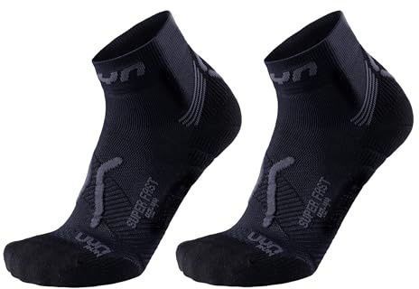 UYN Herren Man Run Super Fast Socks 2prs Pack MAN RUN SUPER FAST SOCKS 2PRS PACK