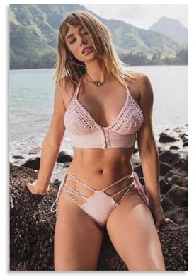 Hot Girl Sara Jean Underwood Poster Supermodel Leinwand Poster Wandkunst Bild Drucke Hängende Foto Dekor Home Poster A