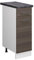 Vicco Küchenunterschrank R-Line, Schubladenschrank für die Küche, Grau/Weiß, 30 cm, AP Anthrazit