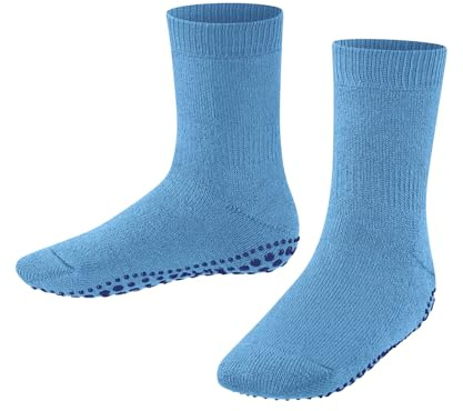 FALKE Stoppersocken Catspads K Hp Baumwolle rutschhemmende Noppen 1 Paar, Blau Azzurro 6894, 39-42