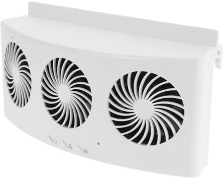 SOLUSTRE Ventilador De Coche Extractor De Calor Solar Para Automóvil Ventilador De Escape Del Coche Solar Aire Acondicionado Con Energía Solar Auto Genial Abs
