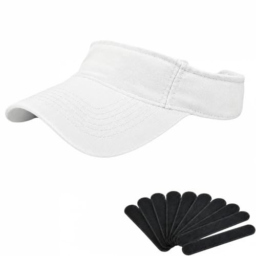 Bzojbmei 1 Pack Visor Hat Sun Visors Sports Visor Golf Hat Athletic Visor Baseball Cap Tennis Visor Sun Hats Breathable for Men Women Outdoor Fishing Climbing Hiking Walking Running Trip