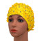 Medifier Bonnet de bain pour femme Style rétro floral à strass, femme, jaune, taille unique