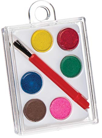 Baker Ross Mini-palettes de peintures que les enfants pourront utiliser pour peindre les projets d'arts plastiques et de loisirs créatifs (Lot de 5)