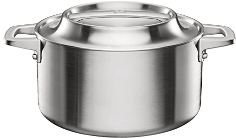 Fiskars 1026920 Norden Edelstahl-Kasserolle, 3,0 L, Standard