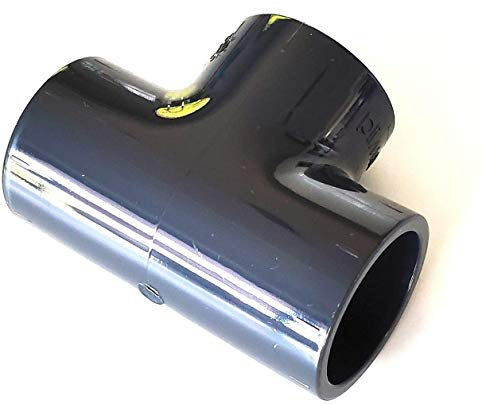 Té 90° PVC Pression – U / 63 mm intérieur F/F/F PN16 / Piscine et arrosage/égale