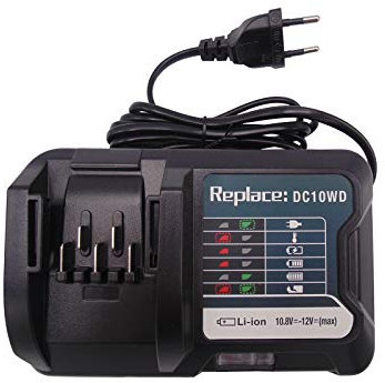 Ersatz Ladegerät DC10WD für Makita Akku 10,8V / 12V DC10WD DC10SB DC10WC BL1015 BL1016 BL1020B BL1040B BL1021B BL1041B