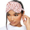 SMUG Schlafmaske für Männer und Frauen aus superweichem Satin | Weich, gesund & tiefer Schlaf | Sleeping Mask reduziert Falten, Augenringe | Hält Licht ab | Pfirsich